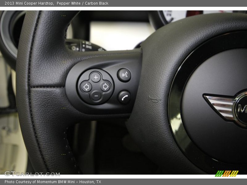 Pepper White / Carbon Black 2013 Mini Cooper Hardtop