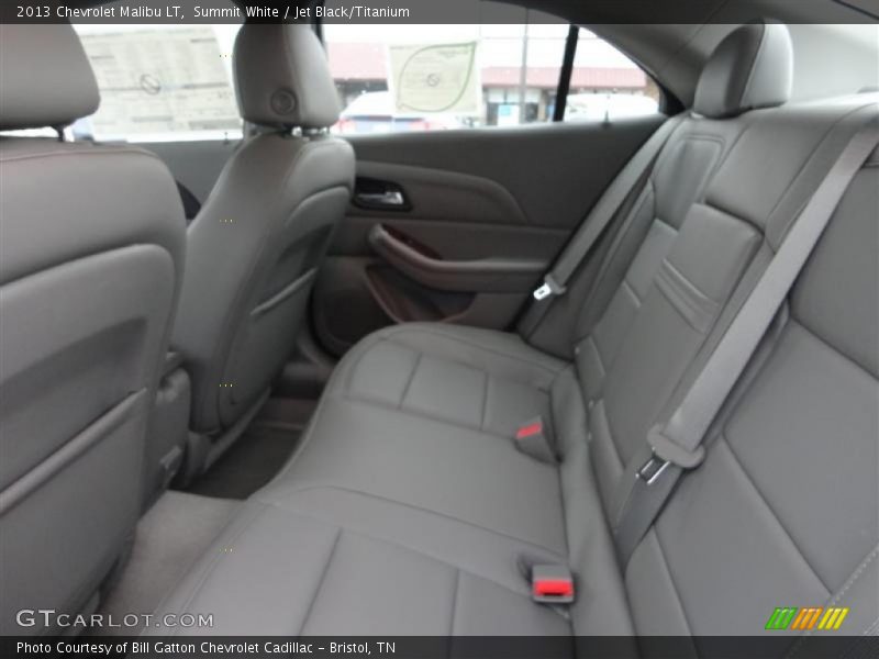Rear Seat of 2013 Malibu LT