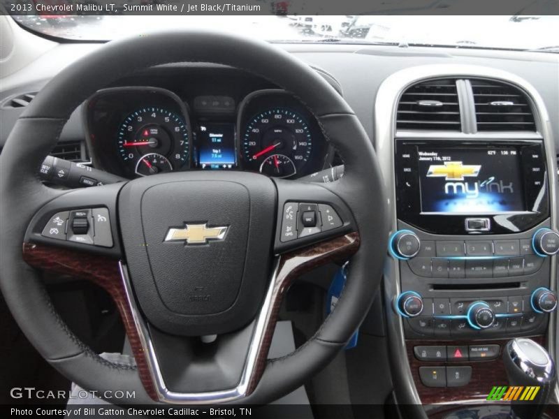 Dashboard of 2013 Malibu LT
