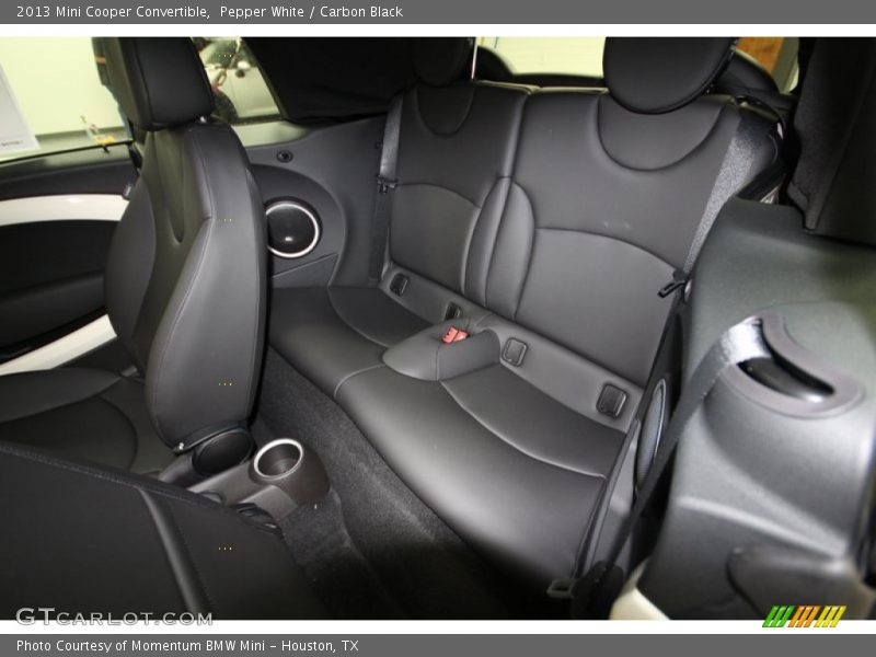 Pepper White / Carbon Black 2013 Mini Cooper Convertible