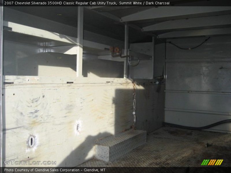 Summit White / Dark Charcoal 2007 Chevrolet Silverado 3500HD Classic Regular Cab Utiity Truck