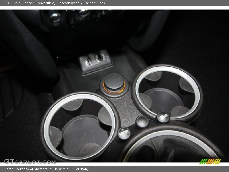 Pepper White / Carbon Black 2013 Mini Cooper Convertible