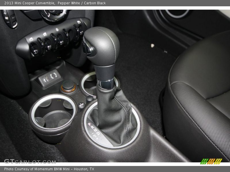 Pepper White / Carbon Black 2013 Mini Cooper Convertible