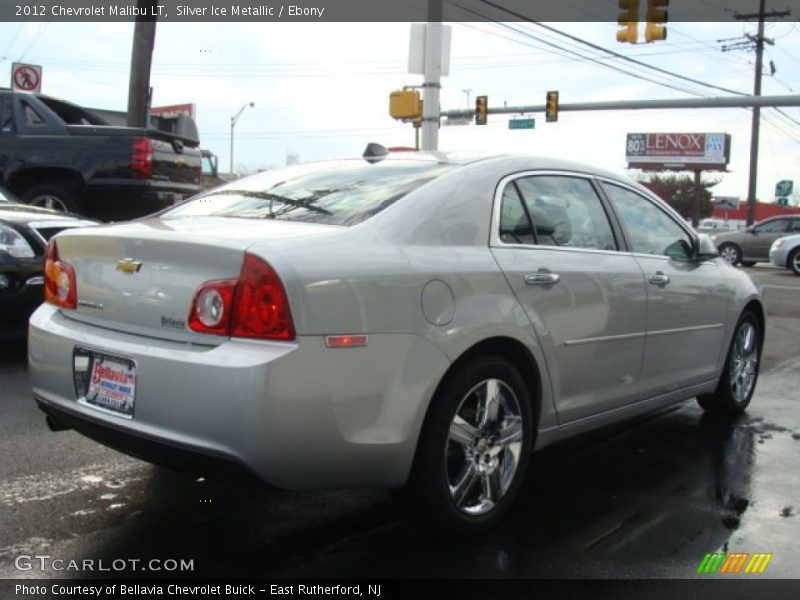 Silver Ice Metallic / Ebony 2012 Chevrolet Malibu LT