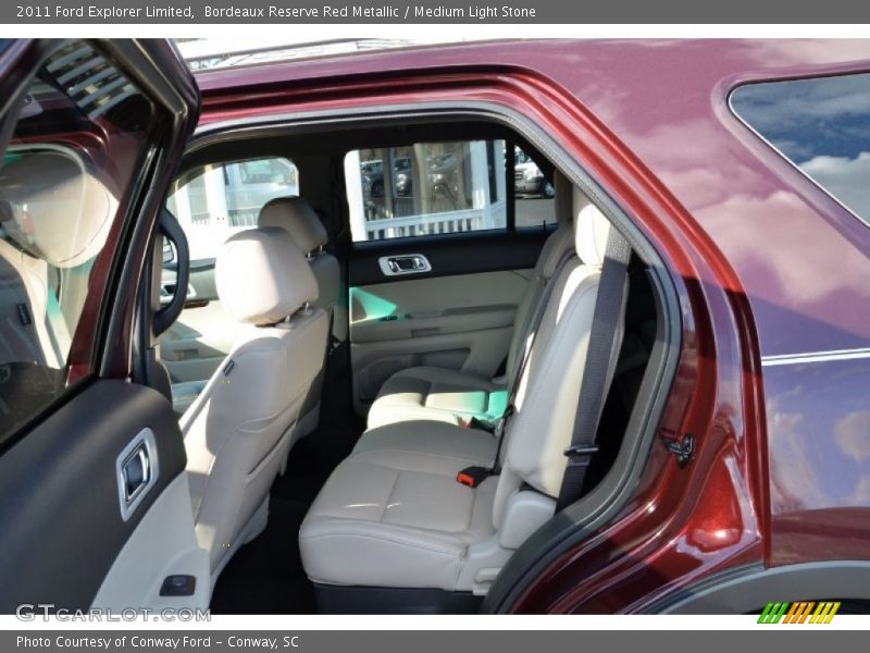 Bordeaux Reserve Red Metallic / Medium Light Stone 2011 Ford Explorer Limited
