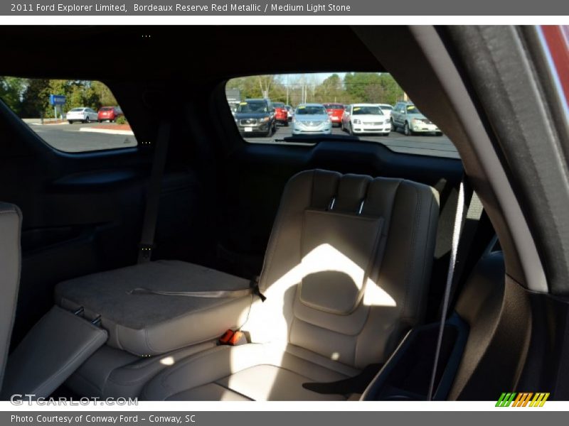 Bordeaux Reserve Red Metallic / Medium Light Stone 2011 Ford Explorer Limited