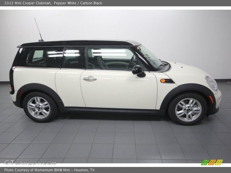Pepper White / Carbon Black 2013 Mini Cooper Clubman