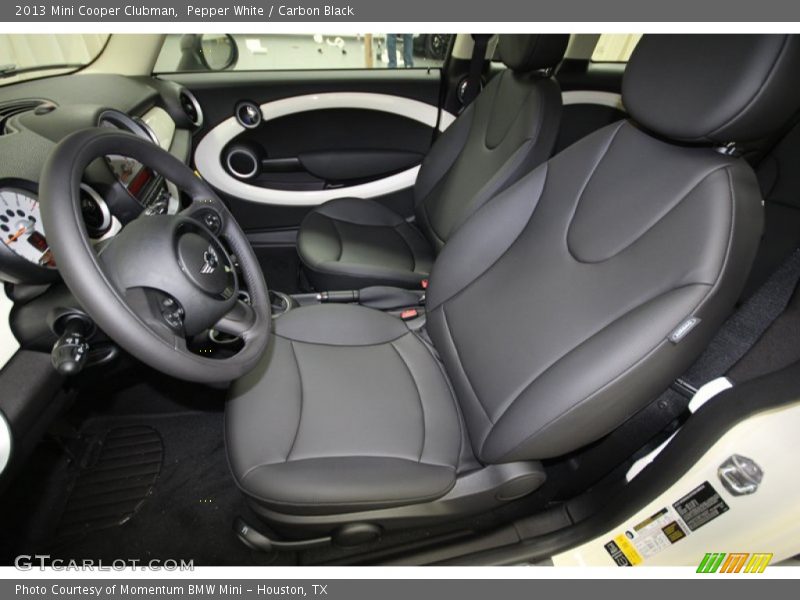 Pepper White / Carbon Black 2013 Mini Cooper Clubman