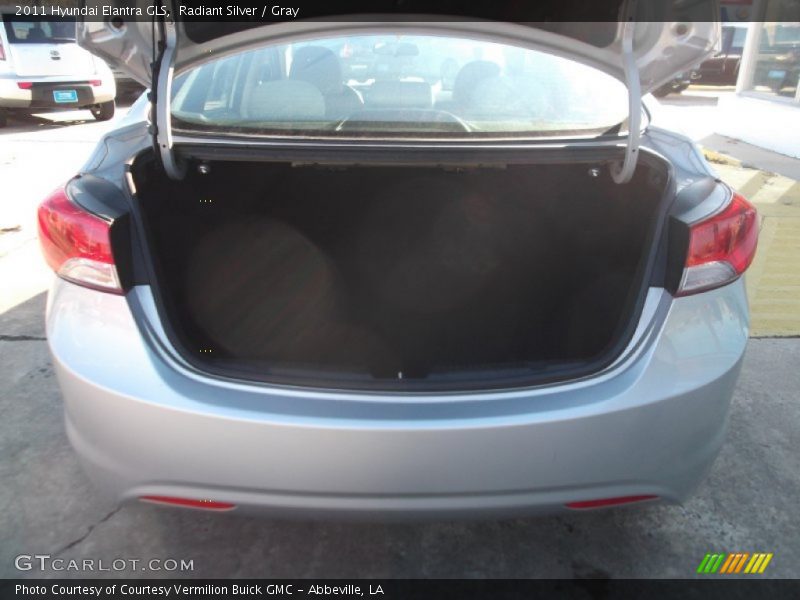 Radiant Silver / Gray 2011 Hyundai Elantra GLS