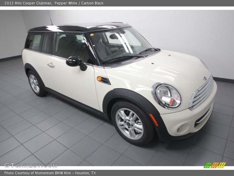 Pepper White / Carbon Black 2013 Mini Cooper Clubman