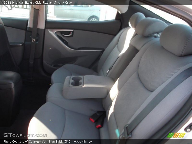 Radiant Silver / Gray 2011 Hyundai Elantra GLS