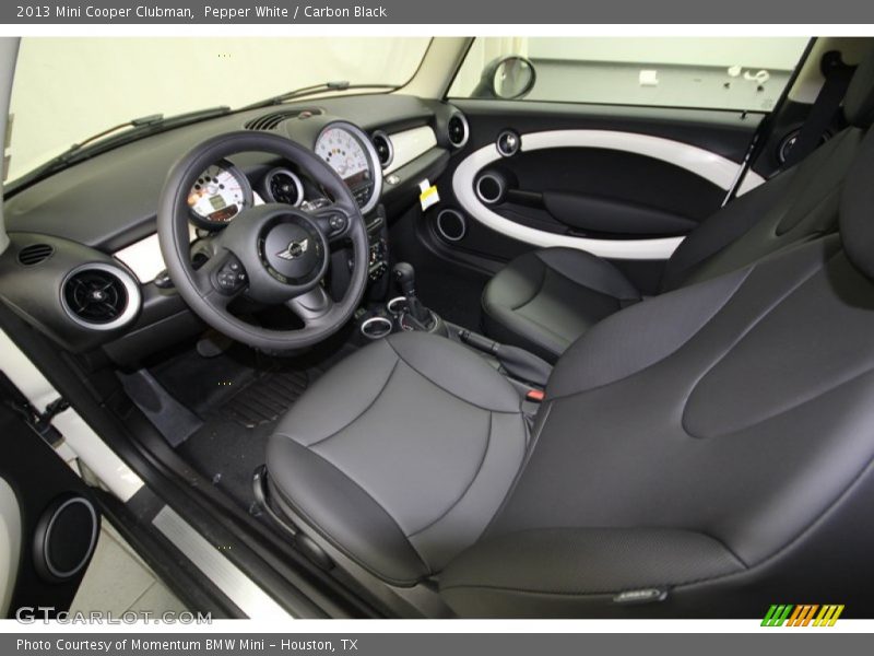 Pepper White / Carbon Black 2013 Mini Cooper Clubman
