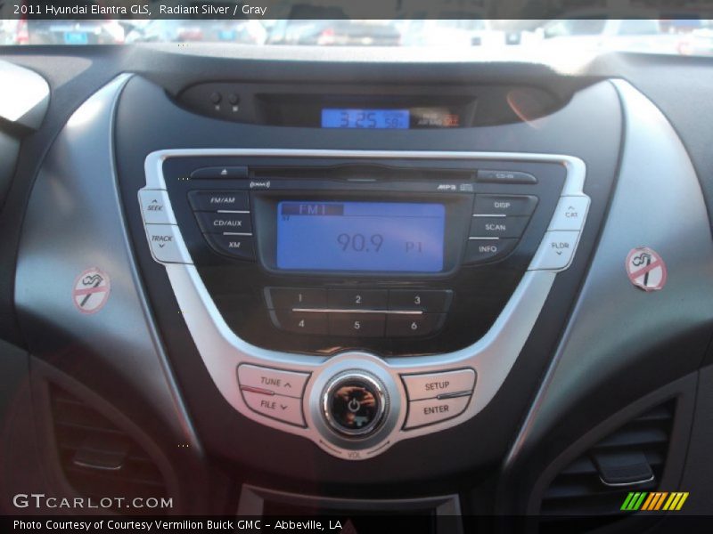 Radiant Silver / Gray 2011 Hyundai Elantra GLS
