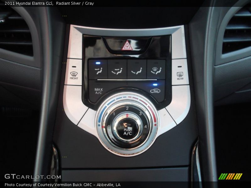 Radiant Silver / Gray 2011 Hyundai Elantra GLS