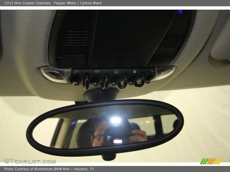 Pepper White / Carbon Black 2013 Mini Cooper Clubman