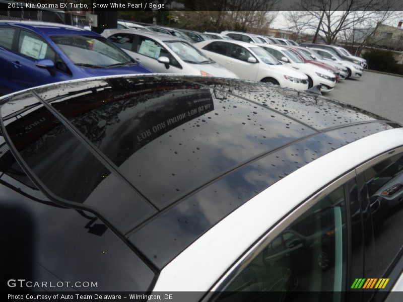 Sunroof of 2011 Optima EX Turbo