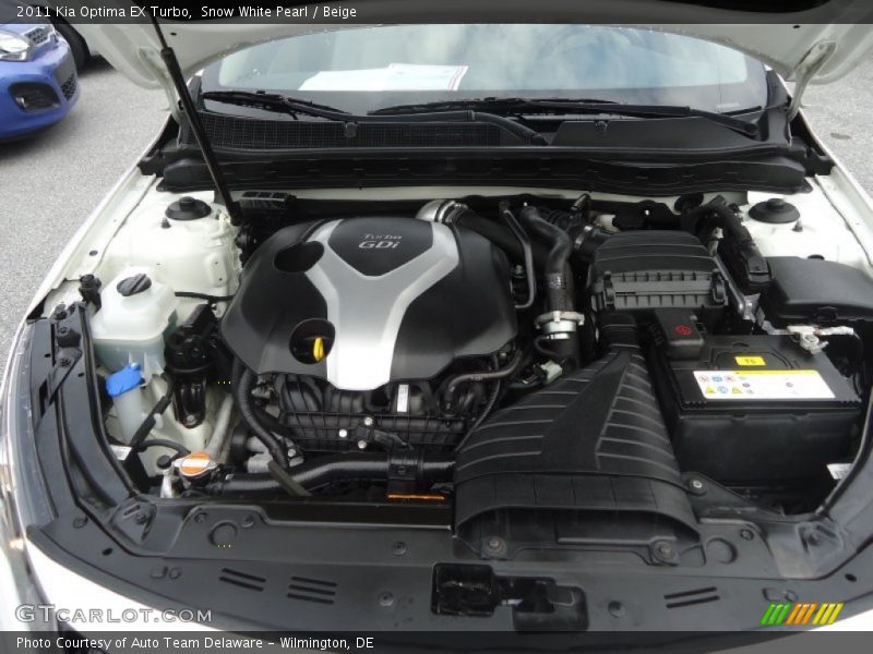  2011 Optima EX Turbo Engine - 2.0 Liter GDi Turbocharged DOHC 16-Valve VVT 4 Cylinder