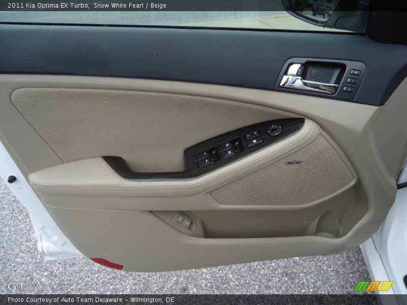 Door Panel of 2011 Optima EX Turbo
