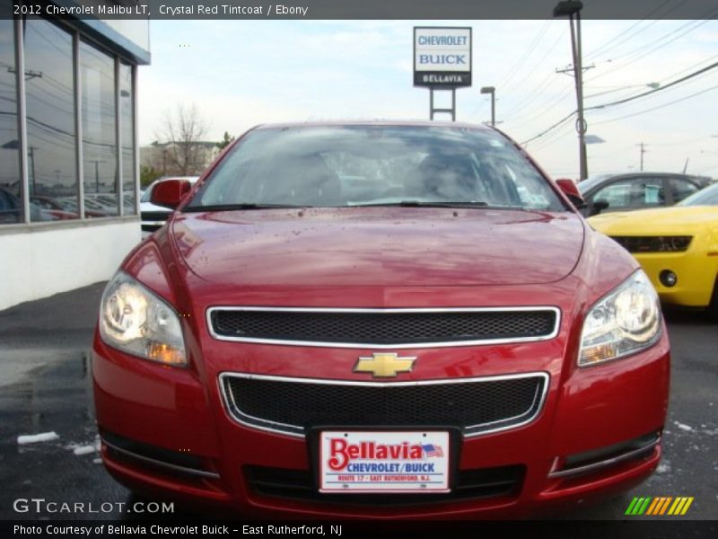 Crystal Red Tintcoat / Ebony 2012 Chevrolet Malibu LT