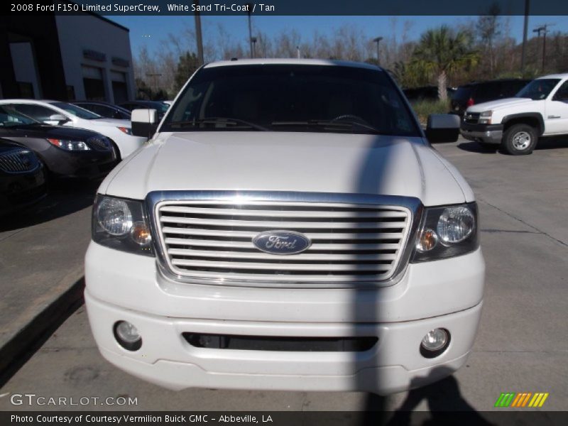 White Sand Tri-Coat / Tan 2008 Ford F150 Limited SuperCrew