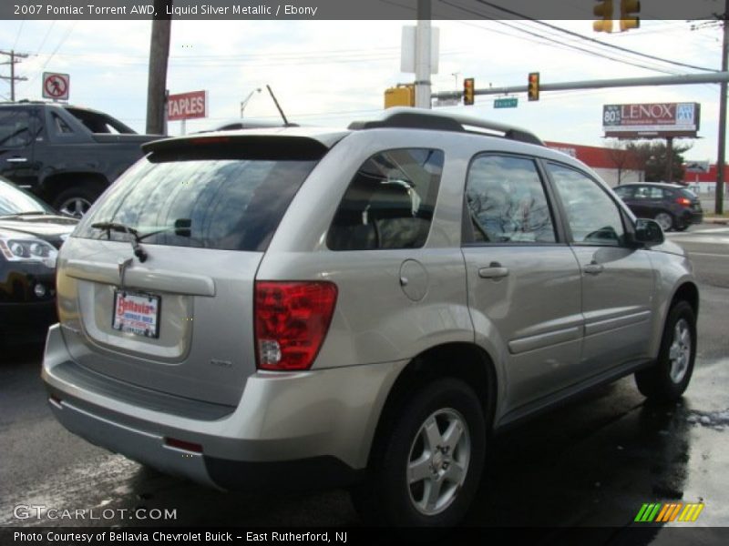 Liquid Silver Metallic / Ebony 2007 Pontiac Torrent AWD