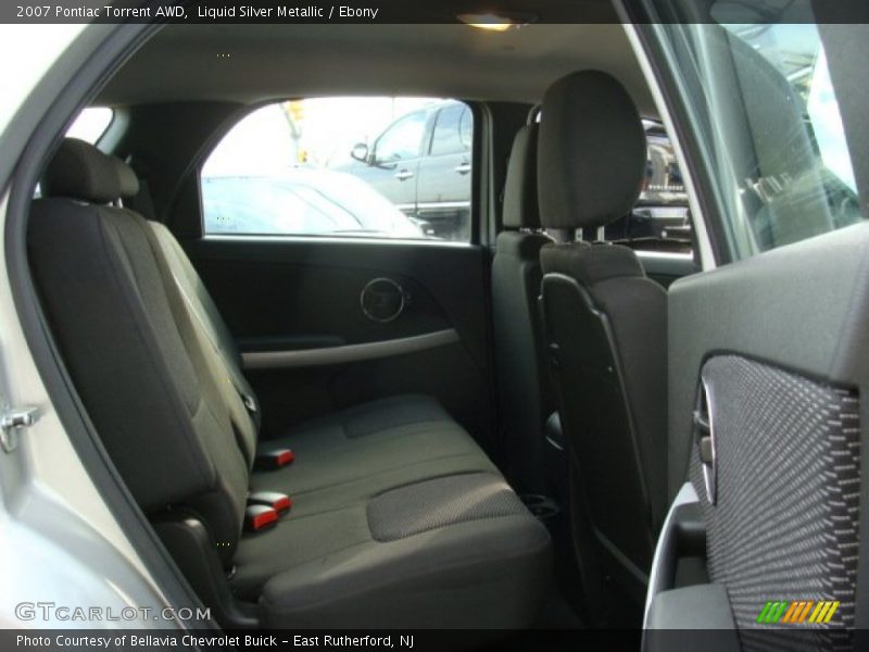 Liquid Silver Metallic / Ebony 2007 Pontiac Torrent AWD