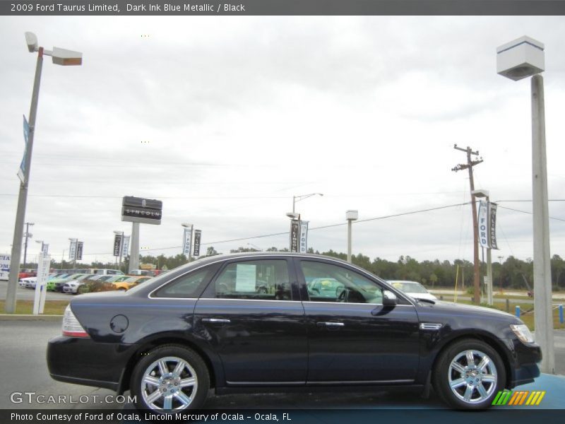 Dark Ink Blue Metallic / Black 2009 Ford Taurus Limited