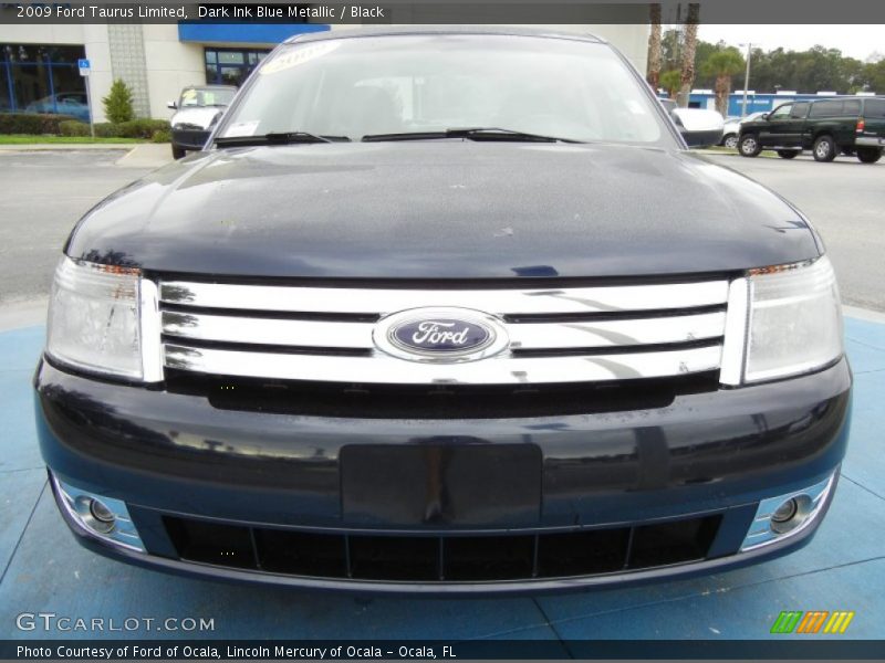 Dark Ink Blue Metallic / Black 2009 Ford Taurus Limited
