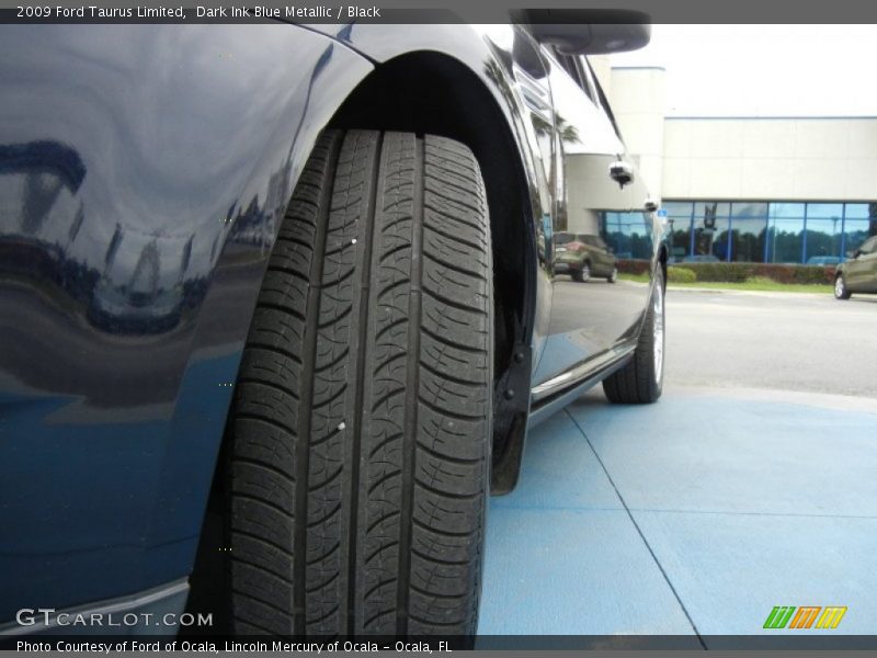 Dark Ink Blue Metallic / Black 2009 Ford Taurus Limited