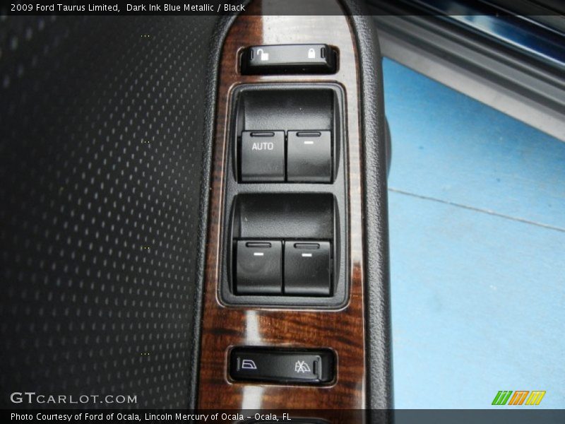 Dark Ink Blue Metallic / Black 2009 Ford Taurus Limited