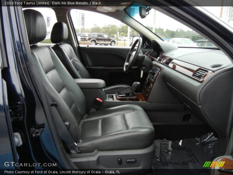 Dark Ink Blue Metallic / Black 2009 Ford Taurus Limited