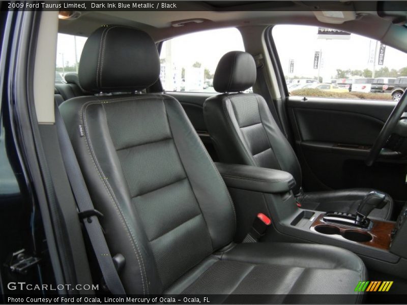 Dark Ink Blue Metallic / Black 2009 Ford Taurus Limited