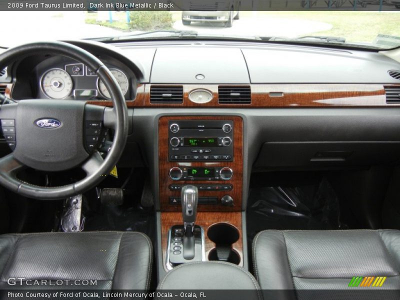 Dark Ink Blue Metallic / Black 2009 Ford Taurus Limited