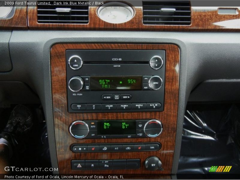 Dark Ink Blue Metallic / Black 2009 Ford Taurus Limited