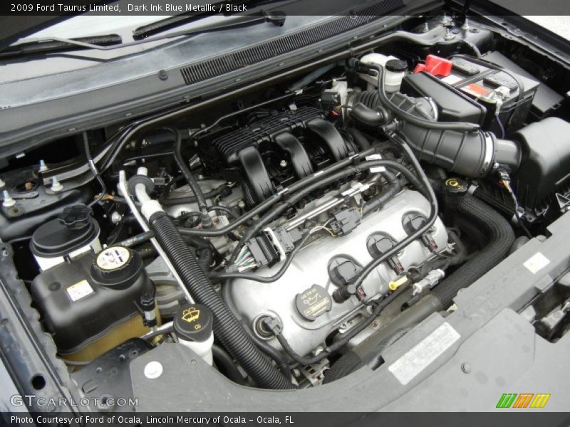 Dark Ink Blue Metallic / Black 2009 Ford Taurus Limited