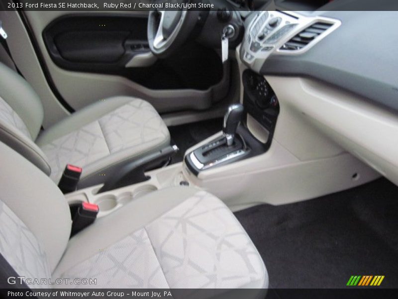 Ruby Red / Charcoal Black/Light Stone 2013 Ford Fiesta SE Hatchback
