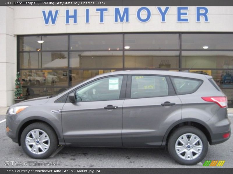 Sterling Gray Metallic / Charcoal Black 2013 Ford Escape S