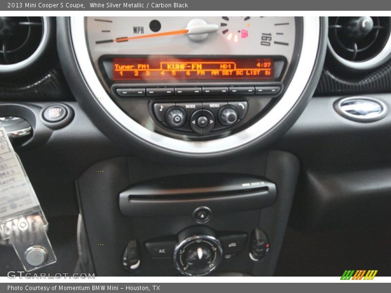 White Silver Metallic / Carbon Black 2013 Mini Cooper S Coupe