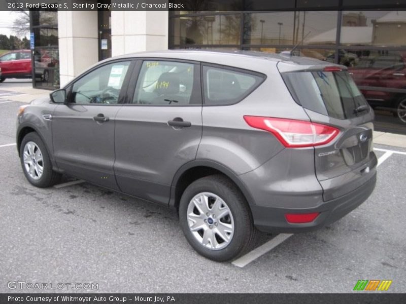 Sterling Gray Metallic / Charcoal Black 2013 Ford Escape S