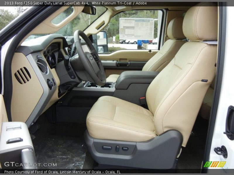 2013 F250 Super Duty Lariat SuperCab 4x4 Adobe Interior