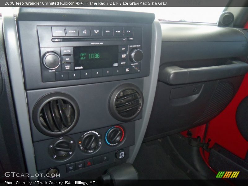 Flame Red / Dark Slate Gray/Med Slate Gray 2008 Jeep Wrangler Unlimited Rubicon 4x4