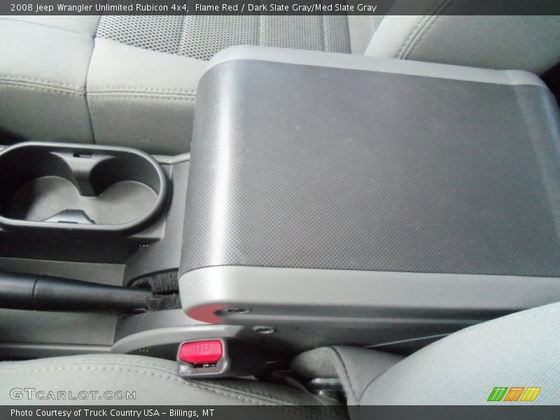 Flame Red / Dark Slate Gray/Med Slate Gray 2008 Jeep Wrangler Unlimited Rubicon 4x4