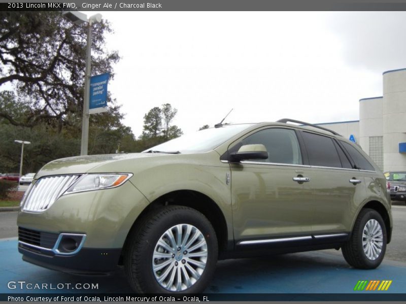 Ginger Ale / Charcoal Black 2013 Lincoln MKX FWD