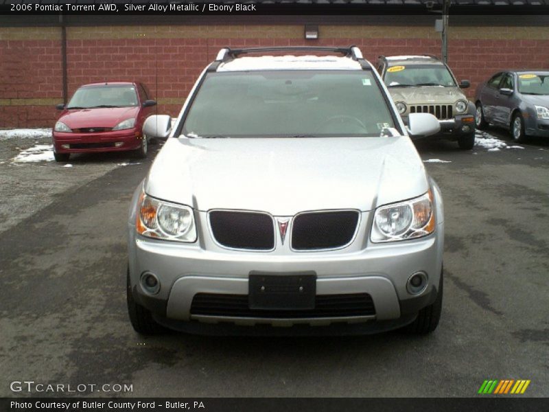 Silver Alloy Metallic / Ebony Black 2006 Pontiac Torrent AWD