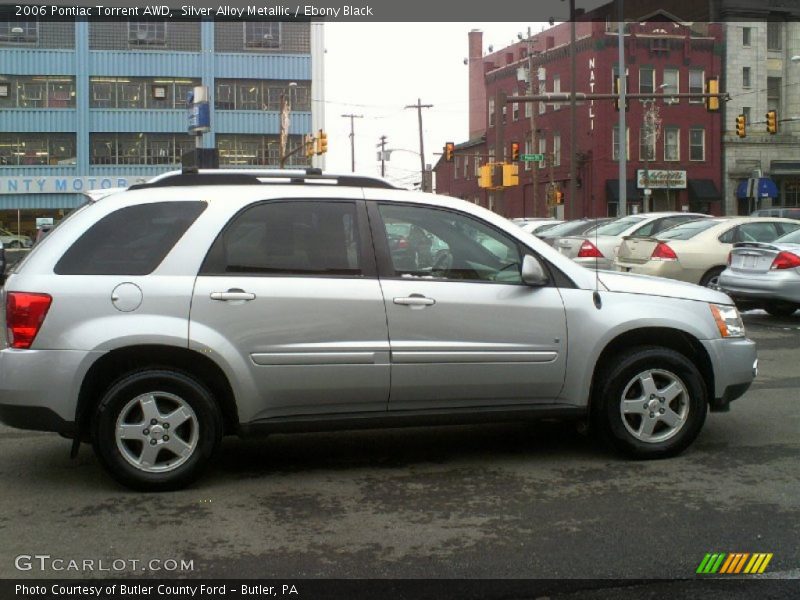 Silver Alloy Metallic / Ebony Black 2006 Pontiac Torrent AWD