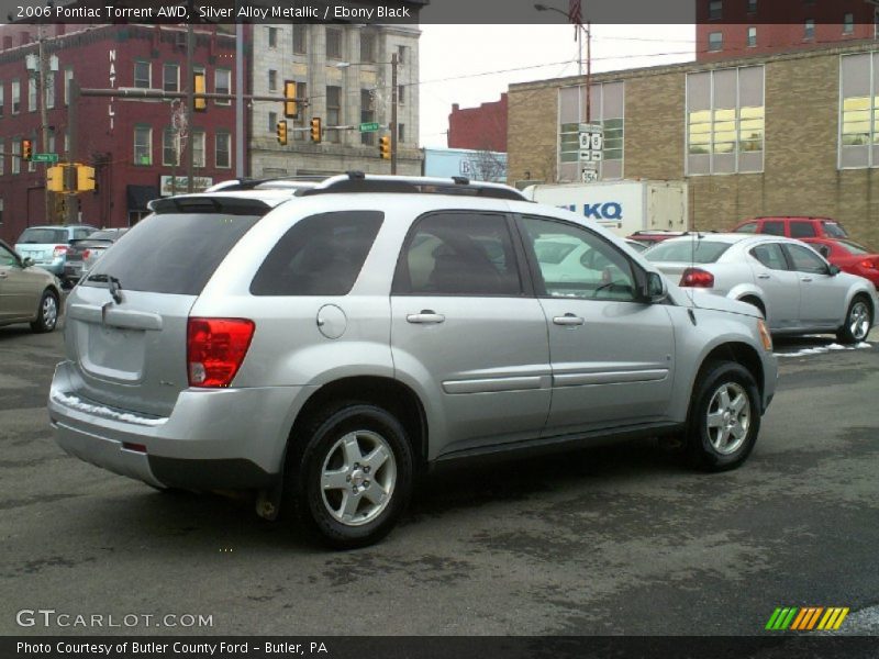 Silver Alloy Metallic / Ebony Black 2006 Pontiac Torrent AWD