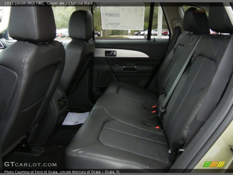 Rear Seat of 2013 MKX FWD
