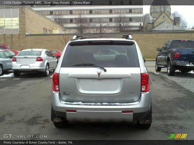 Silver Alloy Metallic / Ebony Black 2006 Pontiac Torrent AWD