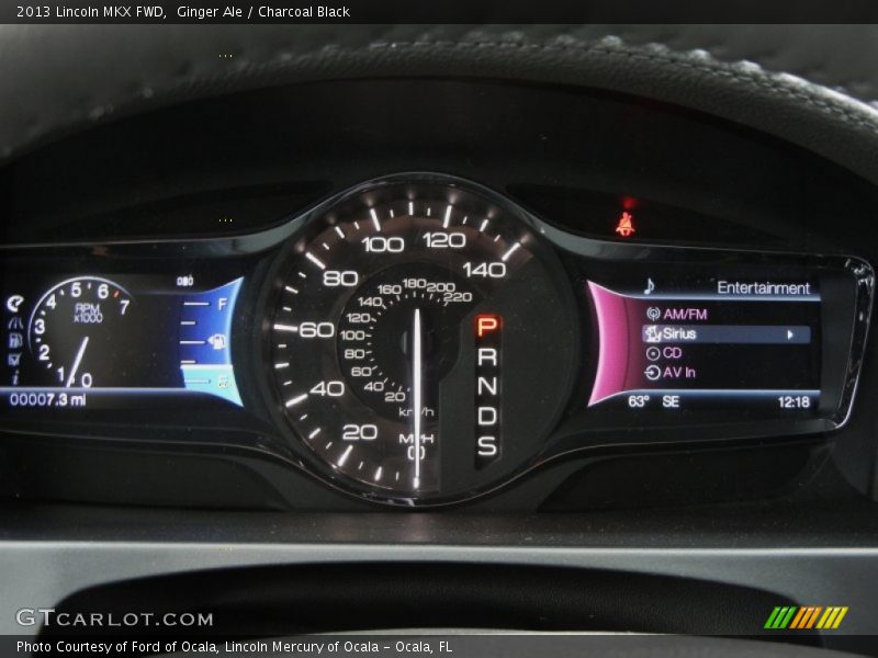  2013 MKX FWD FWD Gauges