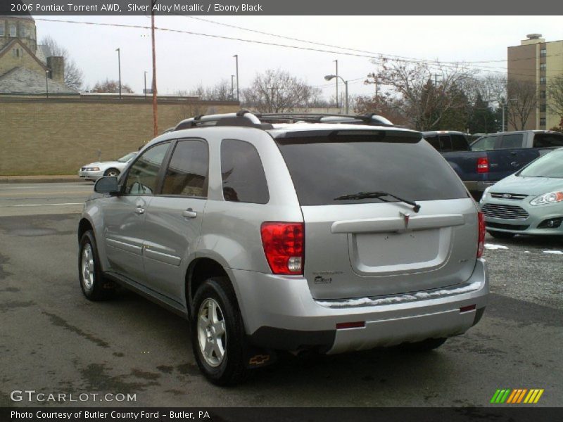 Silver Alloy Metallic / Ebony Black 2006 Pontiac Torrent AWD